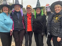 Ghoulish golfers at Teignmouth GC