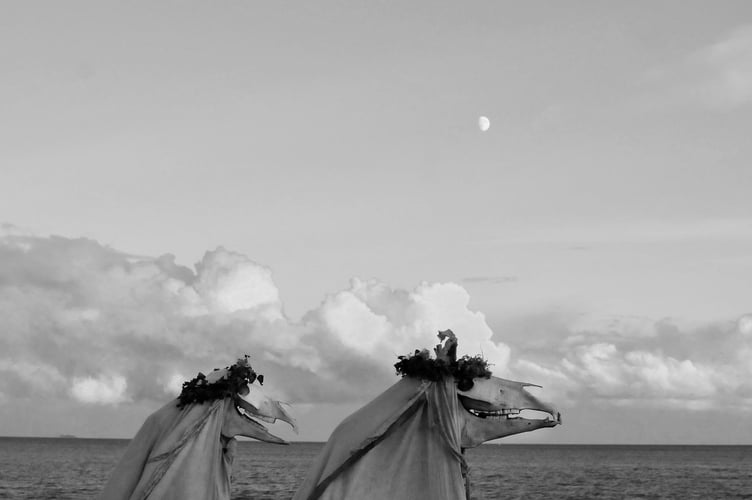 Folk Preservation Society Samhain Dusking celebration at Teignmouth