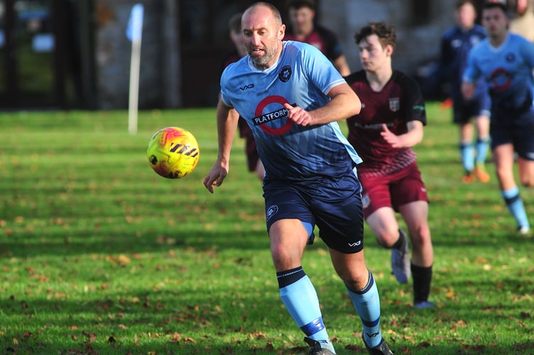 South Devon Football League Division 3. Match action from Newton 66  2nds versus Totnes & Dartington SC 2nds. A 7-1 home win for Newton '66