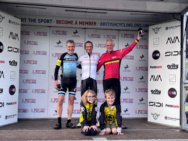 MDCC Robin Delve on the podium