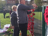 Dawlish Poppy Wall Tribute