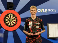 Teignbridge Darts Academy teen enjoying rapid rise