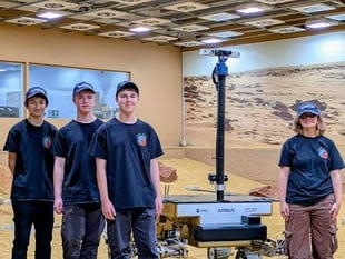 Teign rocket champs explore space tech hub
