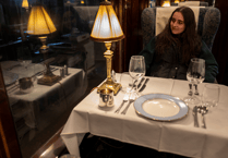 Hop aboard for festive dining on South Devon Railway