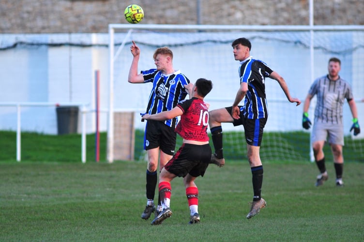 South West Peninsula League Premier East. Newton Abbot Spurs versus Cullompton Rangers. A 1-3 home loss for Spurs