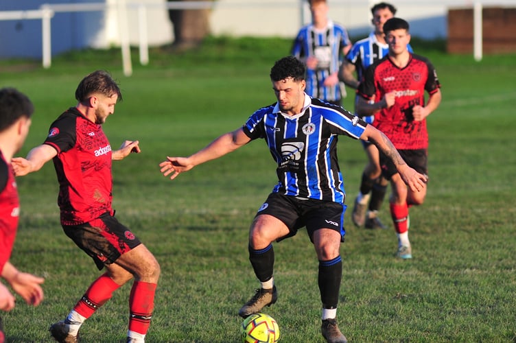 South West Peninsula League Premier East. Newton Abbot Spurs versus Cullompton Rangers. A 1-3 home loss for Spurs
