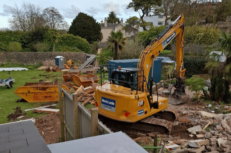 Work at Singleton Gardens in Torquay