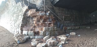 South West Coast Path closed at Holcombe