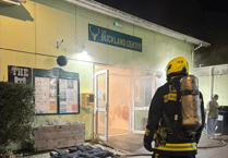 Buckland Centre hosts Newton Abbot's firefighters for training