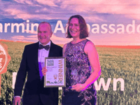 Dartmoor-born Bev Brown honoured for championing farm education