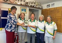 Ilsington Bowls Club ladies take triples challenge title