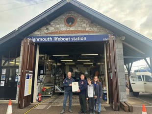 Teignmouth RNLI honours former helm
