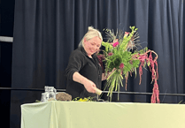 'Falling into Floral Sustainability' delights Newton Abbot Flower Club