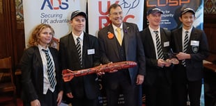 Parliamentary reception for Teignmouth rocket champs