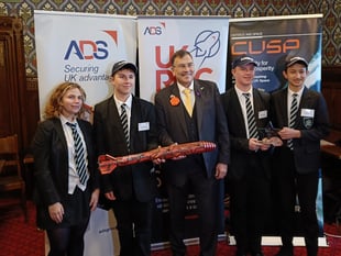 Parliamentary reception for Teignmouth rocket champs