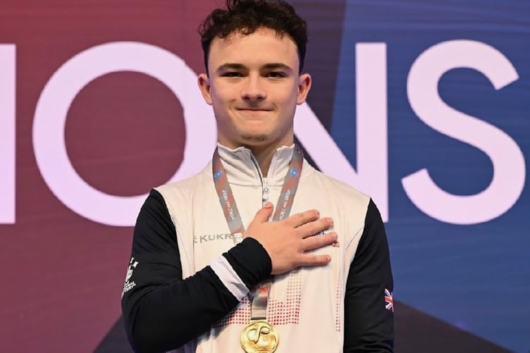 GB gold medallist 17-21 Alfie Collier