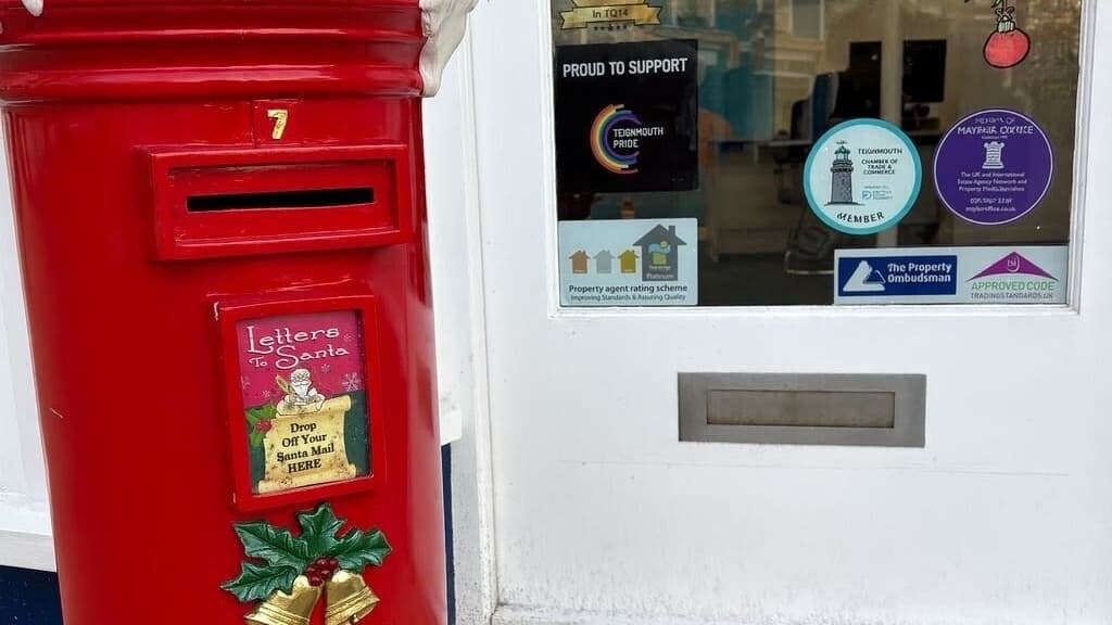 Teignmouth estate agent's Santa letter service