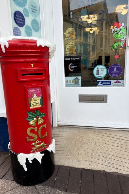 Children who post letters in the magical Santa Postbox will receive a reply by Christmas Eve