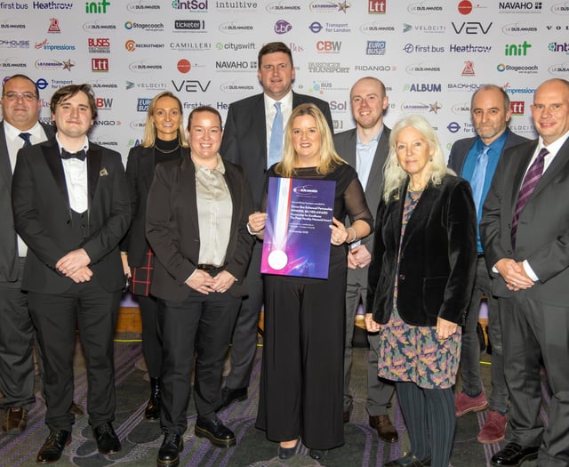 Devon's Bus Partnership wins UK award