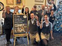 Hotel team raise a glass to group's Which? award win 