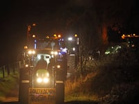 WATCH: Christmas tractor run generates over £1,200 for charity