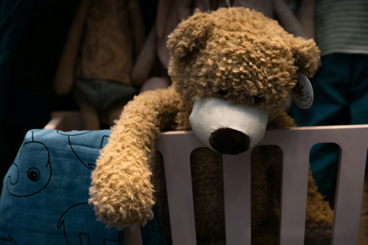 Christmas toy stock image