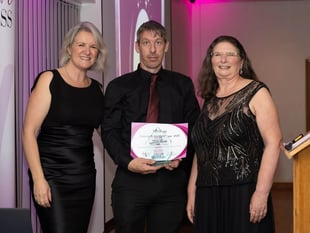 Support man wins Women in Business Award