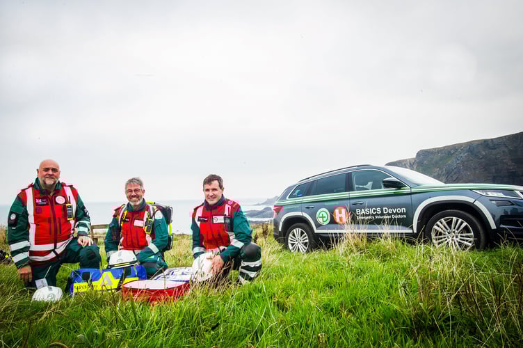 Emergency response team BASICS have been named at the Devon County Agricultiral Associations charity for next year