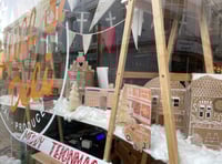 WATCH: Teignmouth's festive windows dazzle