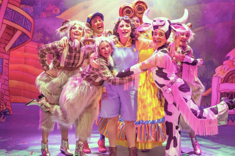 Jack and Beanstalk is curently playing at Exeter's Northcott Theatre