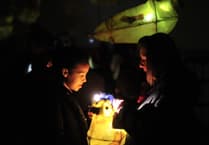 WATCH: Newton Abbot's Christmas Lantern Parade