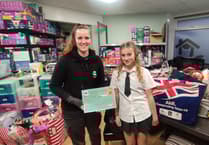 Teignmouth girl's kind act for charity