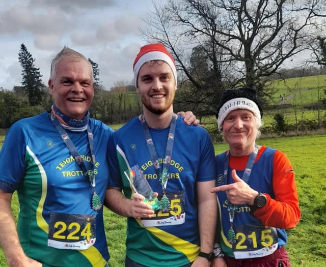 Trotters trio enjoy a jolly race