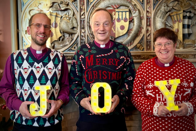 The Bishop of Exeter’s Christmas Message Sparks Joy
