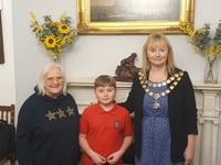 Young hero supports Teignmouth food bank