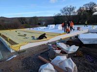 Widecombe celebrates construction milestone