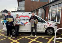 Exminster families receive Christmas hampers