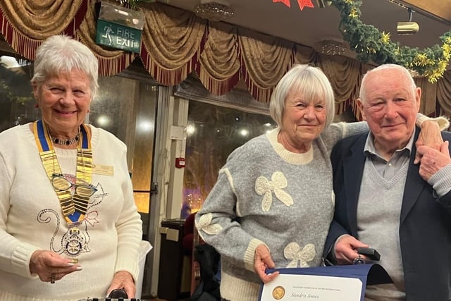 Kingskerswell woman receives Rotary's top award