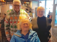 Wetherspoons boss drops in for festive tipple