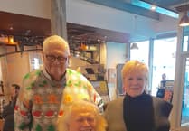 Wetherspoons boss drops in for festive tipple