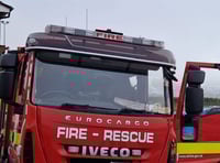 Firefighters rescue elderly person in Dawlish