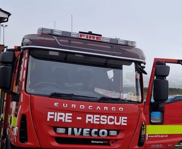 Firefighters rescue elderly person in Dawlish