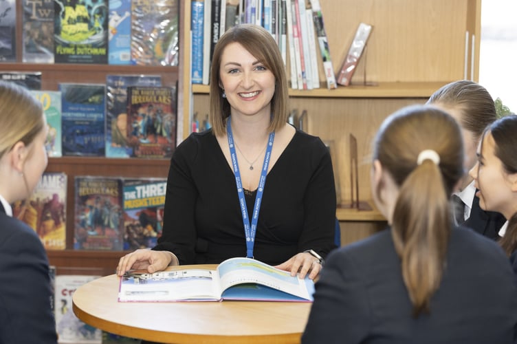 Lucie Wagner, head teacher Teign School 