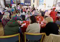 Festive joy at Dawlish's community Christmas lunch
