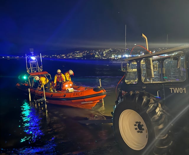 Lifeboat crew's first shout of 2026