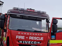 Firefighters rescue casualty trapped under vehicle 