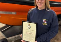 Lifeboat press officer wins prestigious RNLI volunteering award