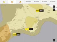 Met Office issues snow and wind warning