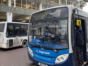 Bus passengers like 'cattle on a truck'