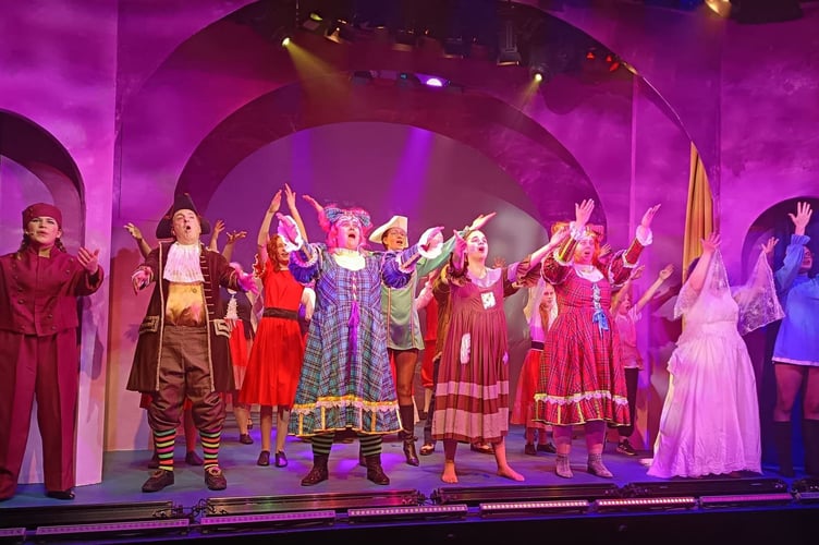 If the shoe fits - the cast of Cinderella at Dawlish